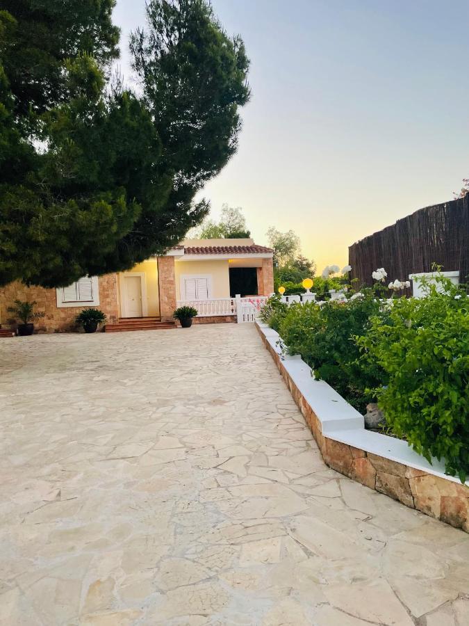Villa Con Piscina Gigante Sant Francesc de s'Estany ภายนอก รูปภาพ